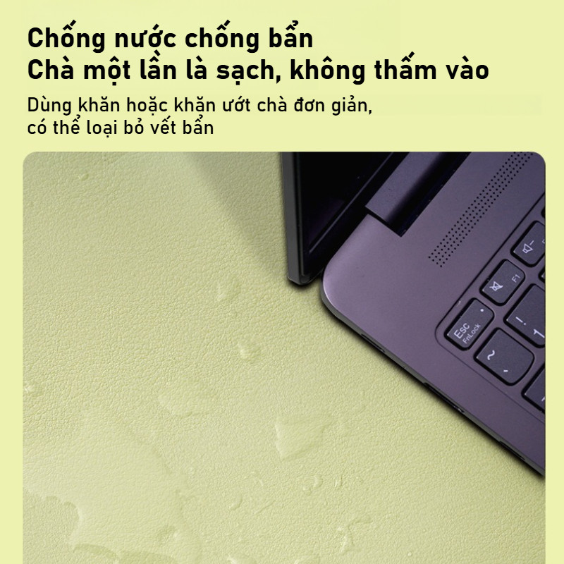 Tấm lót bàn học học sinh da PU - Chống nước chống trượt, an toàn môi trường bảo vệ mắt Có 3 kích thước