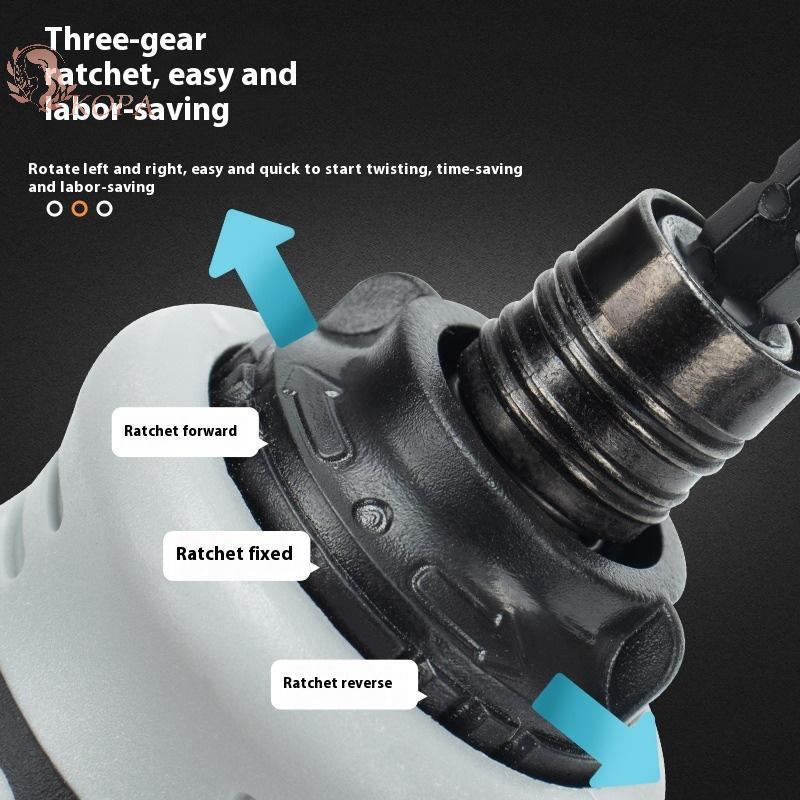 KOPA 1 Bộ Tua Vít Ratchet Củ Cải Hình Ngắn Độ Cứng Cao Tiết Kiệm Nhân Công Đa Năng Đa Năng Đa Năng VN