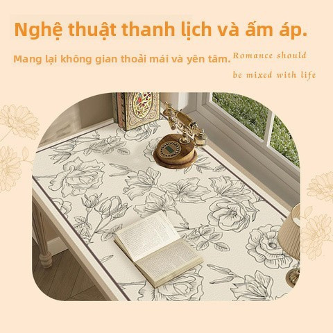 Sản phẩm cá nhân Tấm lót chống dầu chống thấm nước kiểu Pháp |   Bàn ăn / Bàn ăn chuyên dụng |   Kháng khuẩn không mùi dễ làm sạch |   Tấm che nắng trong suốt trong suốt