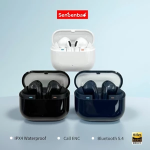 Senbenbao Buds2 Pro, Tai nghe không dây A6STWS Tai nghe trò chơi Bluetooth Tai nghe thể thao chống nước có Mic Tai nghe Bluetooth điều khiển cảm ứng