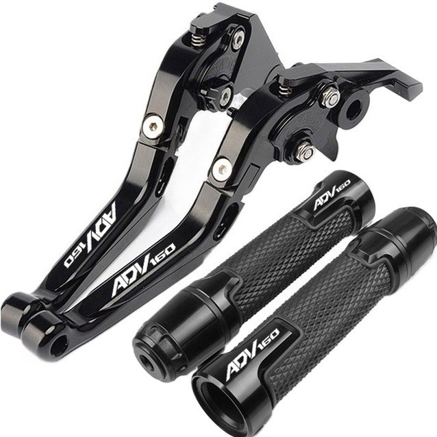 Dành Cho Xe Honda ADV160 2022-2025 Hợp Kim Nhôm CNC 6 Tầng Có Thể Điều Chỉnh Gấp Phanh Ly Hợp Đòn Bẩy Với Tay Cầm Bộ Tay Cầm