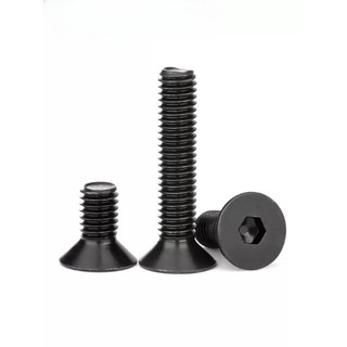 Bu lông đầu chìm lục giác chìm màu đen inox 304  M3M4M5M6M8 * L3-60mm [JYD-ZZ-Z]