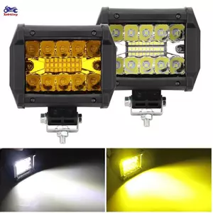 XOITOP 12v Đèn LED Offroad Spot Flood Combo Thanh đèn làm việc Superbright 6000K cho ô tô SUV 4x4 Thuyền ATV Barra Đèn pha LED VN