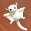 Mới Đường Mềm Glider Sang Trọng Túi Đồ Chơi Quyến Rũ Bay Sóc Móc Khóa Túi Phụ Kiện Sang Trọng Móc Khóa