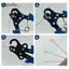 AqToCna 1.5 / 2.25 / 3mm Dây Cán Bộ Kìm Cho Dây Cuộn Dây Uốn Sửa Chữa Trang Sức Dụng Cụ Làm Kìm Mũi Tròn Cho Dây Vòng Gói AqToCna