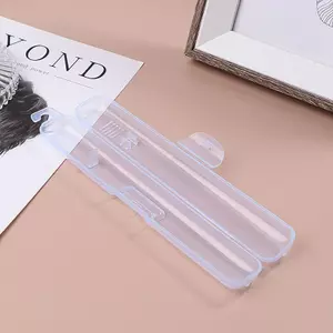 1 Hộp Bảo Quản Bàn Chải Đánh Răng Trong Suốt Hộp Đựng Vệ Sinh Du Lịch Di Động Hộp Đựng Bàn Chải Đánh Răng Hộp Tổ Chức Dụng Cụ Phòng Tắm VN