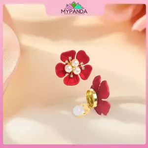 MYPANDA 2 Chiếc Nút Áo Có Nút Hoa Liền Mạch May Kẹp Trang Trí Áo Sơ Mi Đầm Nút Thời Trang Kẹp Quần Áo Phụ Kiện.