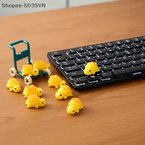 {AKIN} 10 Cái Nhựa Dạ Quang Bánh Mì Rùa Đồ Trang Trí Phong Cảnh Mini Trang Trí Sân Vườn Cho Terrarium Micro Phong Cảnh {a}