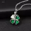 PNPIA- Clover Urn Nelace cho - Trang sức hỏa táng Lưu niệm Mặt dây chuyền tưởng niệm Quà tặng