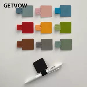 Hộp đựng bút chì GETVOW, Móc đàn hồi chống thất lạc Hộp đựng bút da, Hộp đựng bút chống rơi PU di động Máy tính xách tay