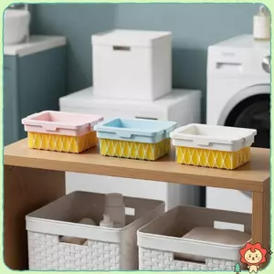 Hộp tạo bọt xà phòng lưới đàn hồi cao Hộp đựng xà phòng đa năng Hộp bong bóng Lather Hộp thoát nước Hộp đựng bát đĩa Phụ kiện phòng tắm