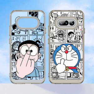Ốp điện thoại trong suốt cứng "Doremon Nobita" không có gì Điện thoại 4A Pro 3A Pro 2 2A / Vỏ điện thoại không có gì chống sốc