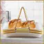 Khay phục vụ bánh mì Khay đựng bánh mì có tay cầm Đồ dùng làm bánh Khay đựng bánh mì để mua sắm bánh mì 1 CÁI