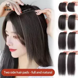 Thời Trang Cô Gái Thiness Lông Tơ Tóc Giả Mảnh Tóc Rễ Lông Tơ Để Tăng Khối Lượng Tóc Miếng Dán [Mina]