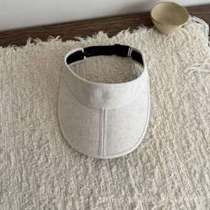 Phong Cách Mới Vải Lanh Cotton Sang Trọng Thoáng Khí Rỗng Mũ Chống Nắng Mũ Nữ Xuân Hè Phù Hợp Với Mặt Che Nắng Nhỏ Thường Ngày