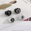 PNPIA- Nhẫn Đồng Hồ Mới Bán Chạy Mini Ngón Tay Đồng Hồ Điện Tử Sáng Tạo Hợp Kim Vỏ Ngón Tay Cặp Đôi Nam Và Nữ