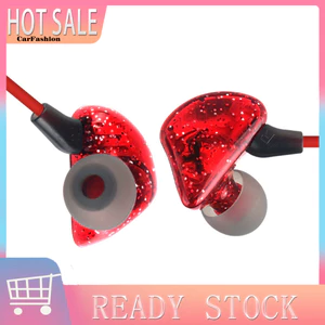 < CarFashion > Tai nghe có dây Cáp dài âm thanh nổi HiFi cắm 35mm Tai nghe giám sát tai nghe để phát sóng trực tiếp