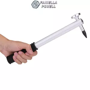 FANIELLAPOWELL 9 CÁI Búa sửa chữa vết lõm, với 8 đầu Công cụ sửa chữa vết lõm không sơn đa hình dạng, Hợp kim nhôm & Cao su Búa gõ đa năng Kỹ thuật viên cơ thể tự động