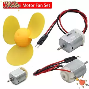 NOTE1 1 Bộ Động Cơ Truyền Động Bốn Bánh, Với Bộ Động Cơ Nhỏ 4WD 130 Có Dây, Tốc Độ Cánh Quạt Bền 18.000RPM Mini Micro DC 72MM Cánh Quạt