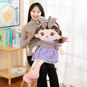 QEARY Grril Đồ chơi sang trọng, Thiết kế dễ thương Búp bê người yêu hoạt hình, Búp bê động vật nhồi bông Rag Doll Phong cách búp bê 45CM Đồ chơi nhồi bông mềm mại Sinh nhật