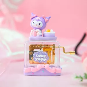 Hộp Nhạc Xoay Tay Sáng Tạo Cô Gái Dễ Thương Để Bàn Trang Trí Đồ Trang Trí Trẻ Em Ngày Lễ Bé Gái Quà Tặng Sinh Nhật 26.3.22