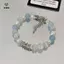Vòng tay đính cườm ngọc trai Harajuku Pentagram dành cho nữ Thẩm mỹ Ngôi sao dễ thương Vòng tay bóng thủy tinh màu xanh Y2k Quà tặng trang sức [Mina]