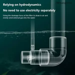Vòi lọc nước bể cá Acrylic Vòi phun oxy Phụ kiện bể cá [Vn]
