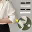HFSHY 2 Chiếc Áo Sơ Mi Co Giãn Tay Giá Đỡ Không Rỉ Có Thể Điều Chỉnh Co Giãn Dây Buộc Cho Giáo Viên Nhân Viên Đồng Phục Làm Việc VN