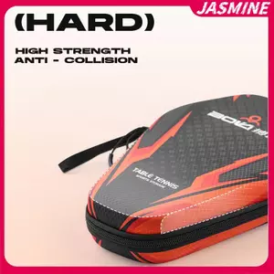 JASMINE Bóng Bàn Raet Bao Túi Bảo Quản Chống Bụi, Chống Thấm Nước, Chống Va Chạm Mặt Cứng Bóng Bàn Raet Túi JASMINE