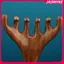 JASMINE Body Meridian Massageb Nhựa Hươu Gạc Răng Rộng Châm Cứu Giúp Chống Tĩnh Điện Tóc Mịn JASMINE