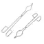 GE Chuyên Nghiệp Cấp Thép Không Gỉ Crucible Tông Nóng Chảy Kìm Giữ Cốc Mạ Chrome Kẹp VN