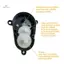 3 Cái / bộ Bộ Phận Máy Hút Bụi Robot Bàn Chải Bên Gearpatible Với EUFY Robot Vac Gear mới