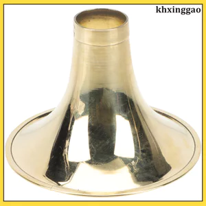 Phụ kiện còi Suona bằng đồng dày chuyên nghiệp Bộ khuếch đại âm thanh vàng với tay nghề tinh xảo khxinggao