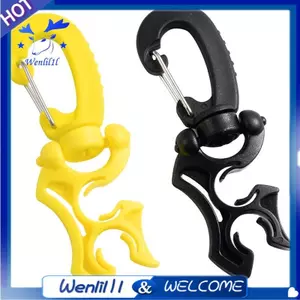 2 Gói Kẹp Ống Lặn Lặn Kẹp, Giá Đỡ Ống Lặn Đôi Có Khóa Móc Chụp