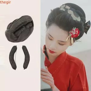 THEGIRL8B Công Chúa Tóc Phụ Kiện Tóc Retro Vintage Nữ Truyền Thống Mũ Đội Đầu Cổ Dễ Thương Bé Gái Tổng Hợp Hanfu Cosplay Tóc Giả