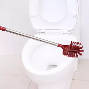 Cọ Vệ Sinh Toilet, Cọ Vệ Sinh Bồn Cầu Cán Dài Bằng Inox