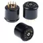 2x tấm vàng 9pin bakelite ống soet thử nghiệm tiết kiệm cho 12AX7 ECC83 5670 6DJ8