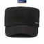 MAKY Phong Cách Mũ Nam Nữ Màu Nguyên Chất Cotton Flat Top Cap Xuân Hè Thu Có Thể Điều Chỉnh Tấm Che Mũ VN