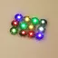 Đường kính 1,1cm Đèn điều khiển từ tính LED phát sáng từ tính Wick DIY Handmade Light Phụ kiện đồ chơi phát sáng Ba tốc độ có thể điều chỉnh
