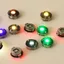 Đường kính 1,1cm Đèn điều khiển từ tính LED phát sáng từ tính Wick DIY Handmade Light Phụ kiện đồ chơi phát sáng Ba tốc độ có thể điều chỉnh