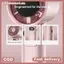 Littleloves1 Quạt Di Động Cầm Tay 100 Có Thể Điều Chỉnh Tốc Độ Gió Sạc USB Kích Thước Thơ Cho Văn Phòng Sinh Viên Outdoormute VN