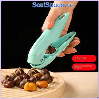 Máy kẹp hạt dẻ SOULSPACE, Dụng cụ mở đai ốc đa chức năng Cắt đai ốc, Tiện ích nhà bếp gia đình tiện lợi