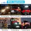 Đèn LED Thanh Spot Flood Combo Chùm Đèn LED Lái Xe Một Hàng Mỏng Đèn Đường Đèn LED Làm Việc - 20 Inch
