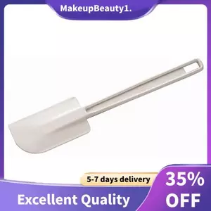 Thìa cuối cao su 16In 405mm Dụng cụ trộn bánh nhà bếp, màu trắng
