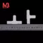2 x 12mm Nhựa Bằng Tee Kết Nối Ống Thép Gai Lắp Ống Không Khí / Nước Joiner