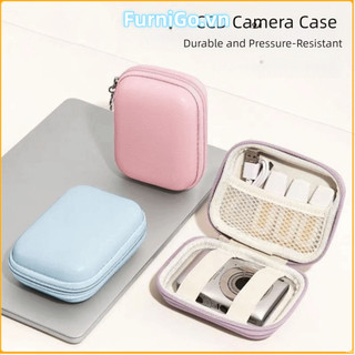 Túi lưu trữ FURNIGO, Túi đựng máy ảnh CCD EVA di động, Hộp lưu trữ máy ảnh kỹ thuật số chống nước có dây kéo chống rơi cho máy ảnh kỹ thuật số Fuji