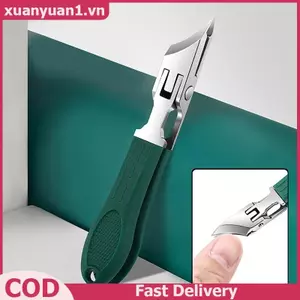 XUAN Nail Clipper Slant Mouth Anti Splash Pointed Nail Clippers Lớn chéo sắc nét cắt móng tay Kéo móng tay cho rãnh móng tay VN