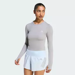 adidas Chạy Áo Chạy Dài Tay adi365 Running Essentials Nữ Xám KE8418
