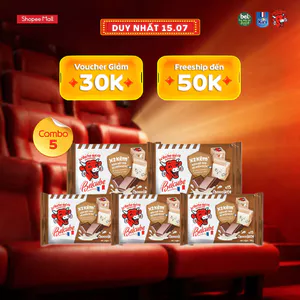 Combo 5 Phô mai vuông Belcube ngọt vị Socola 78Gx15C