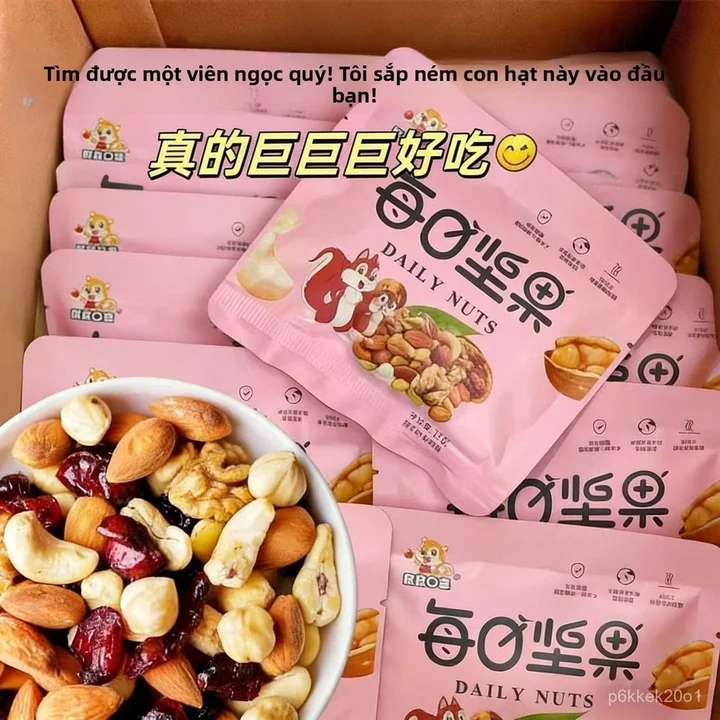Hạt dinh dưỡng tổng hợp hộp quà biếu tặng sức khỏe cho bà bầu trẻ em ăn vặt giải trí bán chạy giao nhanh
